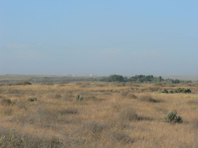 Dust storm at Hanford