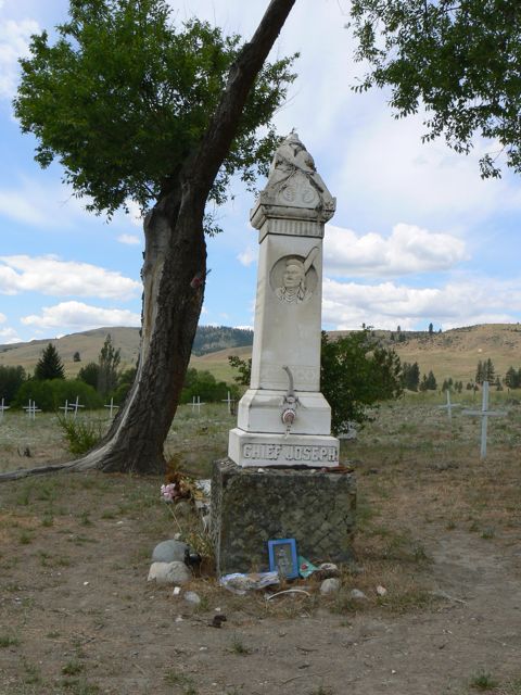Chief Joseph's Grave at Nespelem, WA.