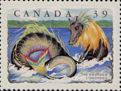 canada ogopogo stamp