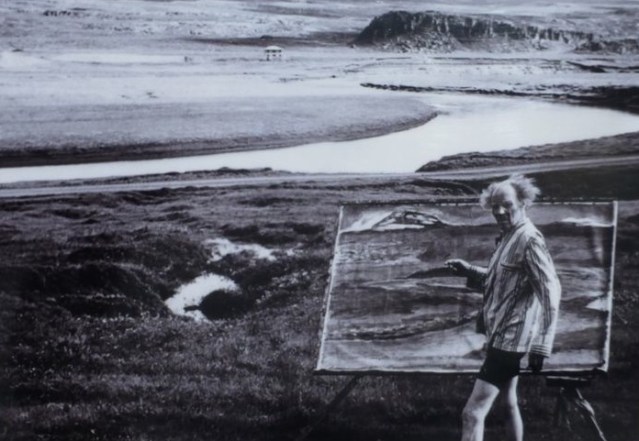 kjarvalpaintingatthehvammur